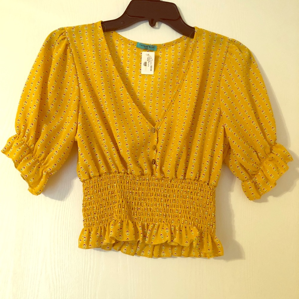Boutique Yellow top new